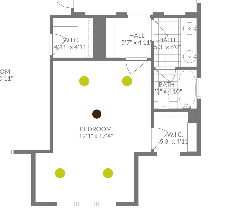 Can Light Spacing Kitchen
