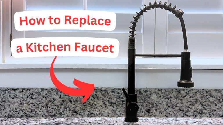 How Do You Change a Kitchen Sink Faucet