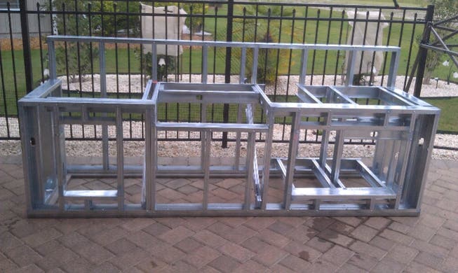 How to Build Outdoor Kitchen With Steel Studs
