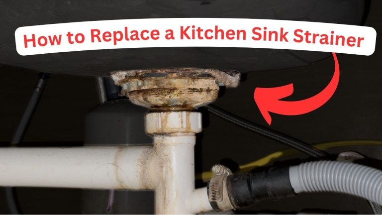 How to Change a Kitchen Sink Drain