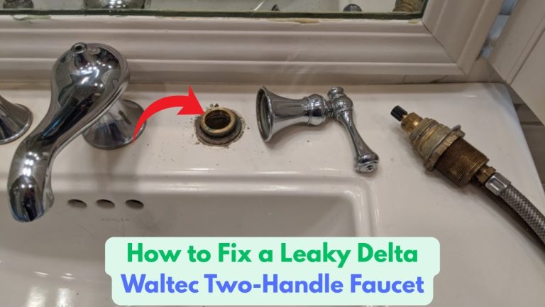 How to Fix a Leaky Delta Kitchen Faucet