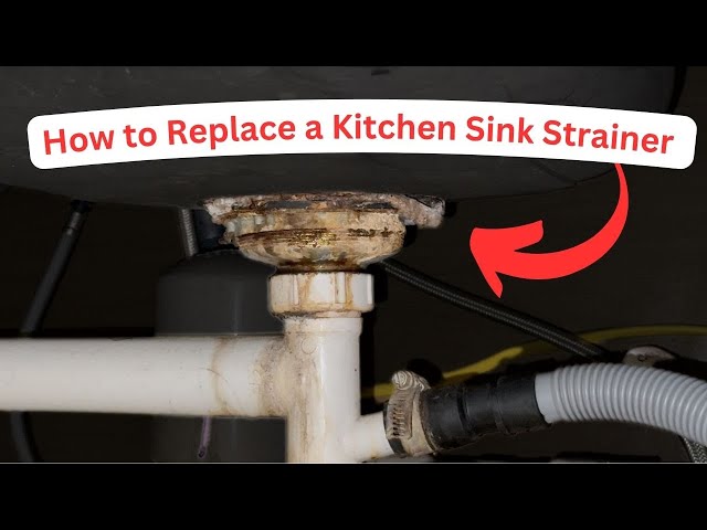 How to Fix Kitchen Sink Drain Pipe