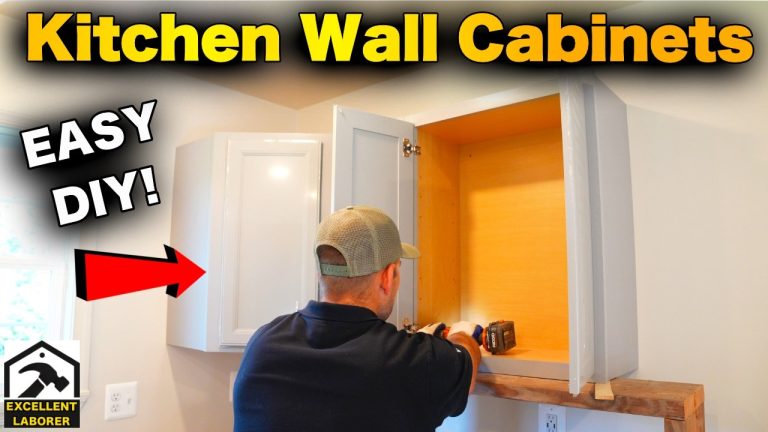 How to Mount Upper Kitchen Cabinets