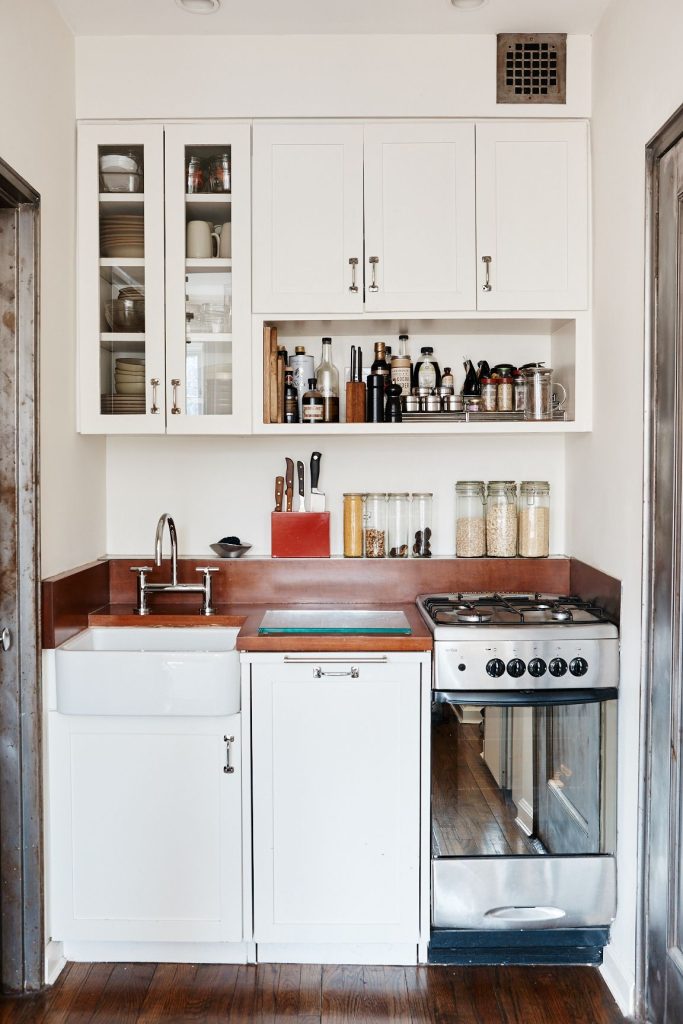 How to Organize a Small Kitchen Without a Pantry
