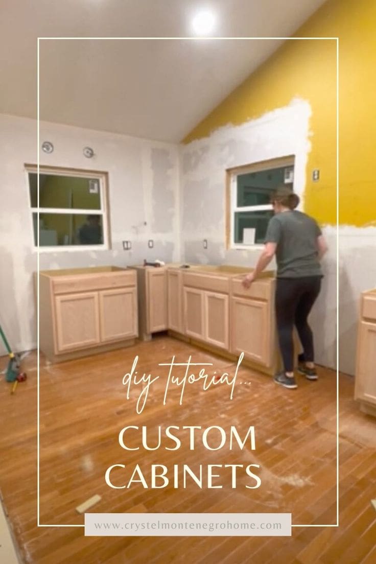How to Paint Unfinished Kitchen Cabinets