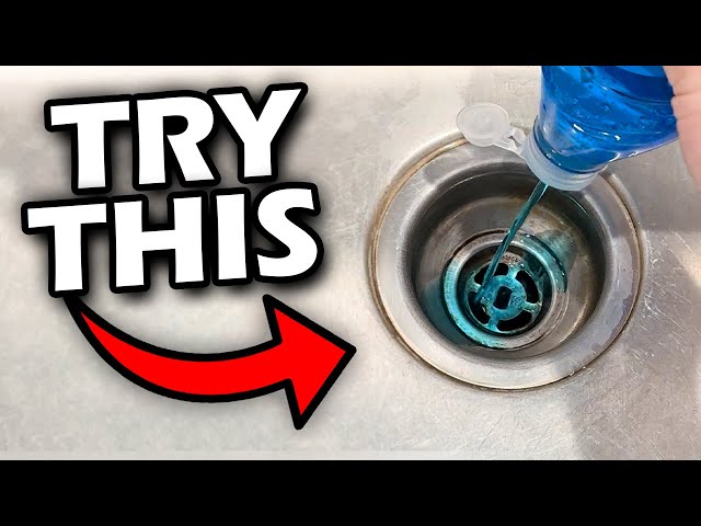 How to Remove Odor from Kitchen Sink Drain