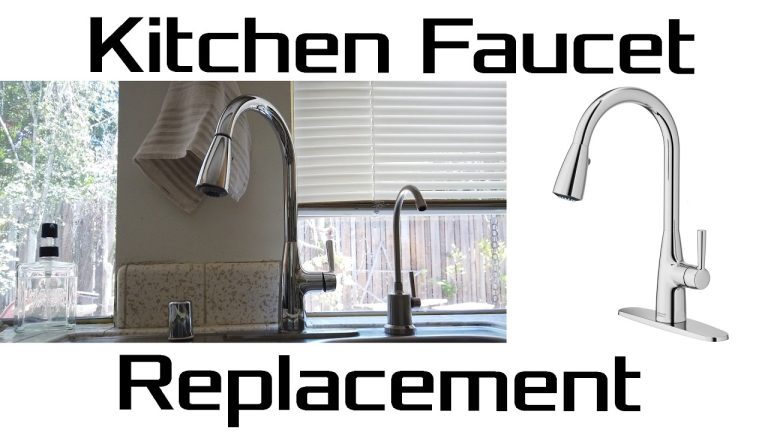 How to Replace a Kitchen Faucet With a Single Handle