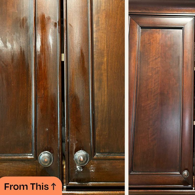 How to Shine Kitchen Cabinets