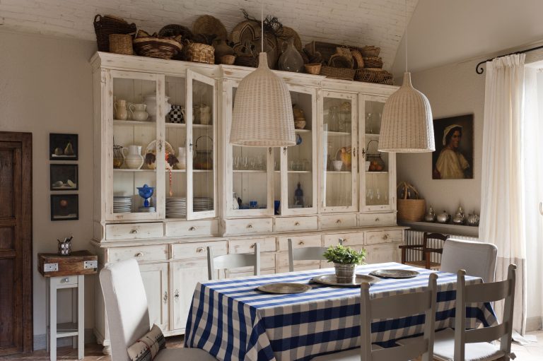 How to Use Space above Kitchen Cabinets for Storage