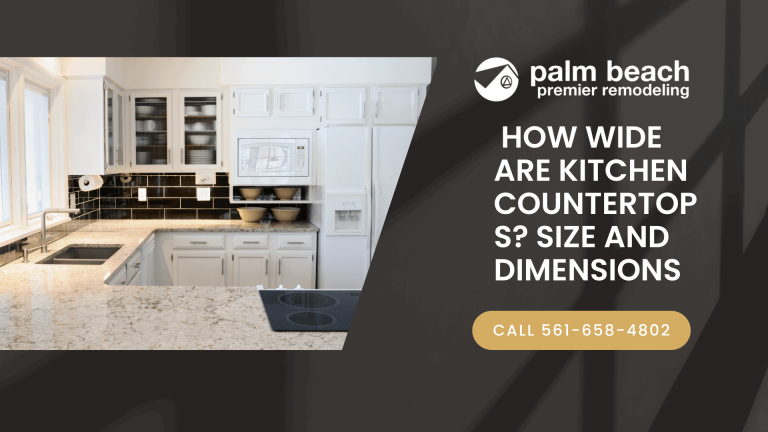 How Wide are Kitchen Countertops