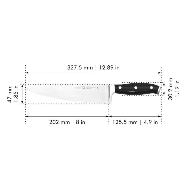 What Degree is the Average Kitchen Knife
