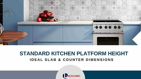 What is Standard Height for Kitchen Counters