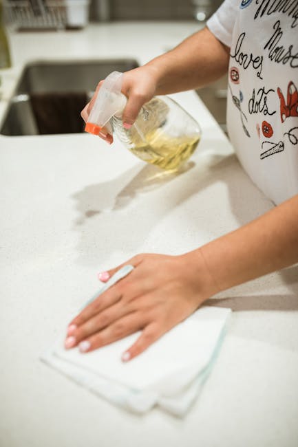 How to Disinfect Kitchen Countertops: Expert Tips
